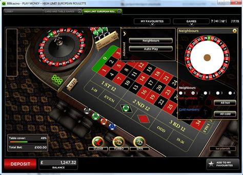European Roulette 888 Casino